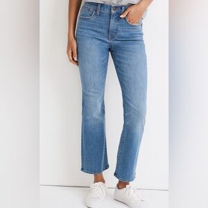 Madewell Cali Demi Boot - light wash